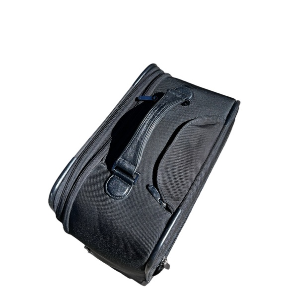 TUMI Expandable Ballistic 2-wheeled Carry On Luggage Suitcase - Picture 5 of 13